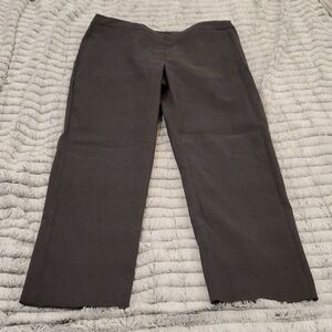 Dark gray checkered Mario Serrani pants size 10
